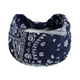 Bohemian Bandanas Elastic Hair Bands Yoga Headband Women Headwear Print Vintage Cross Unisex Scrunchies Hair Accessories (Color: Style 5)